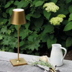 SIGOR Outdoor Tischleuchte Nuindie gold Best