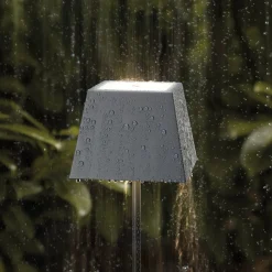 SIGOR Outdoor Tischleuchte Nuindie eckig anthrazit Best