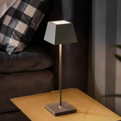 SIGOR Outdoor Tischleuchte Nuindie eckig anthrazit Best