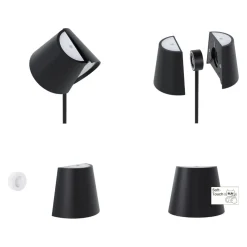 SIGOR Outdoor Tischleuchte Nuindie Tango schwarz Online
