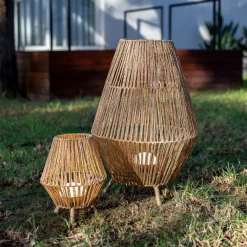 newgarden Outdoor Tischleuchte Sisine braun