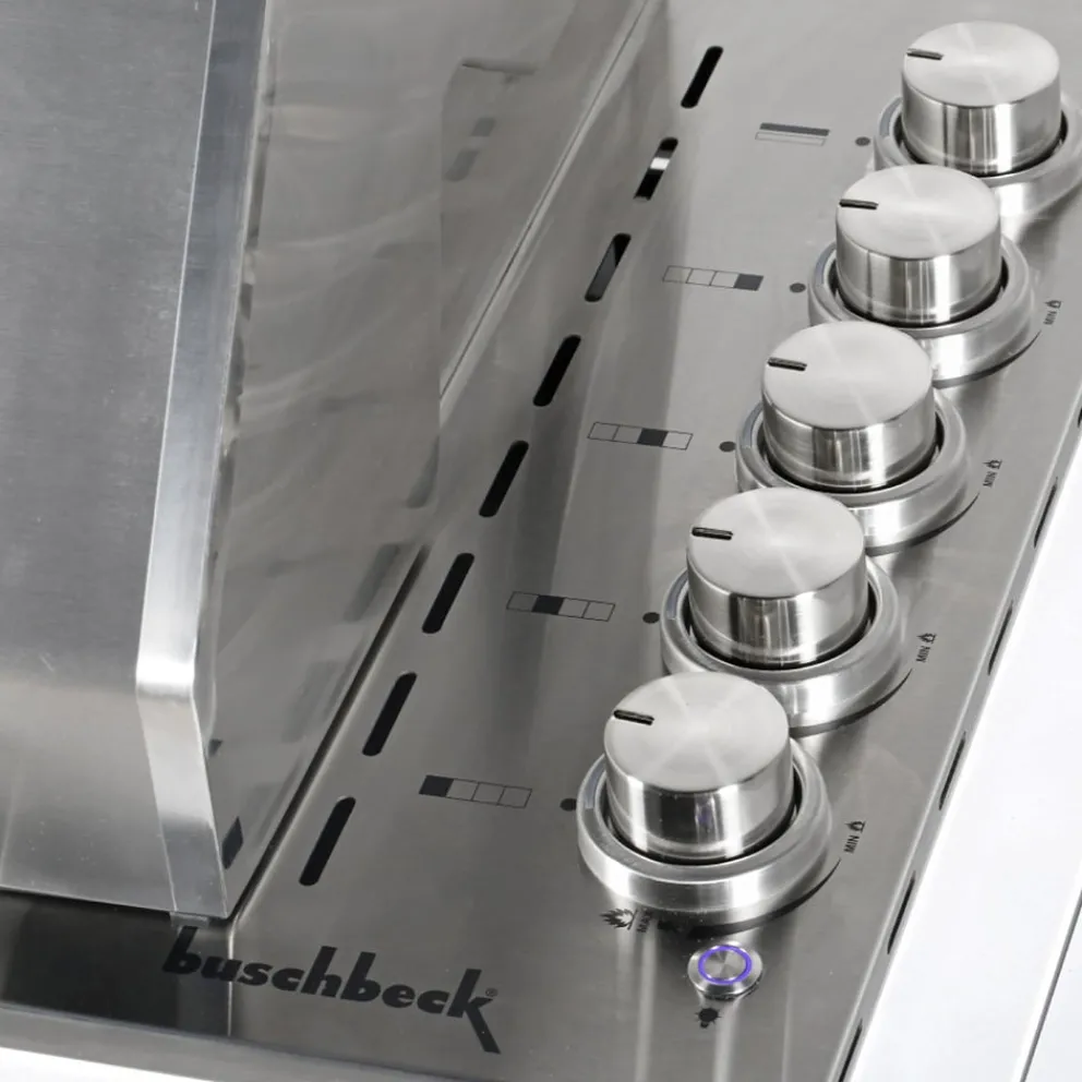 Buschbeck Outdoorküche Bradford schwarz, weiss