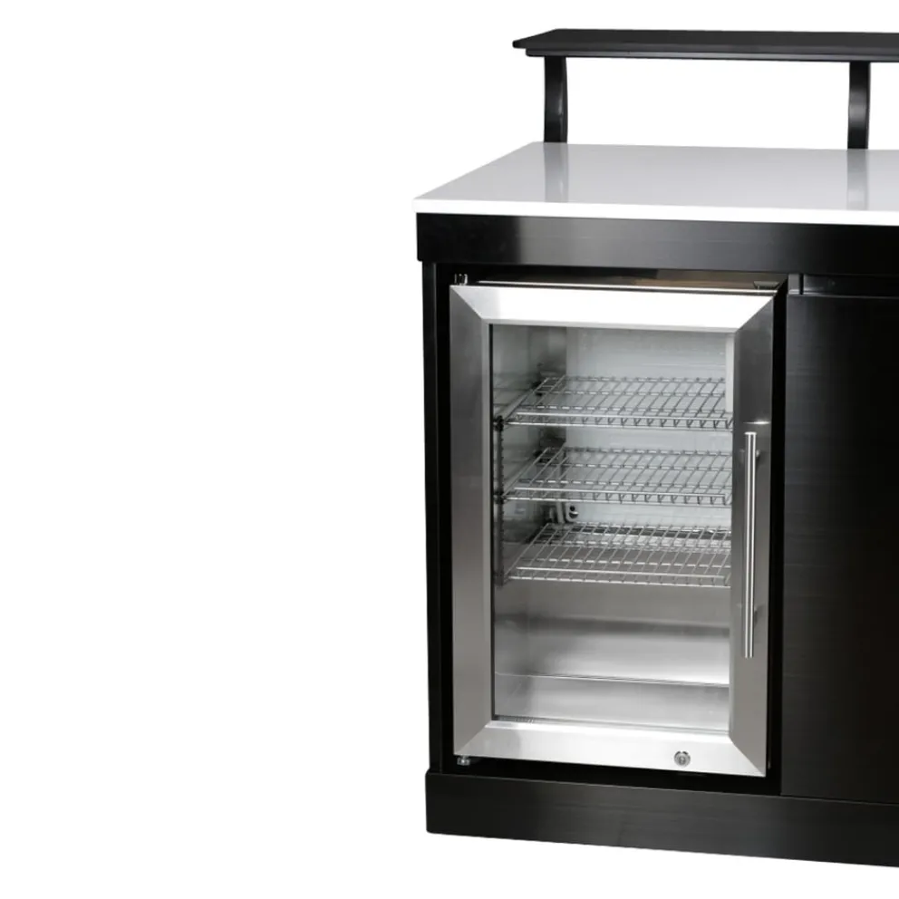 Buschbeck Outdoorküche Bradford schwarz, weiss