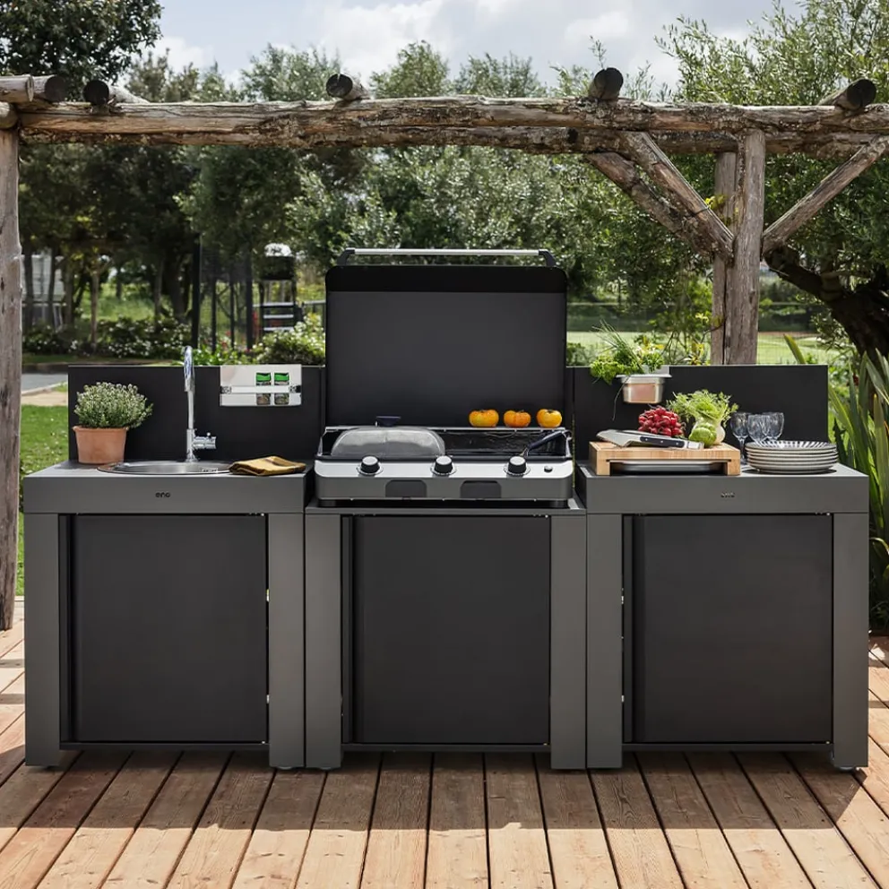 ENO Planchas Outdoorküche Classic anthrazit Best