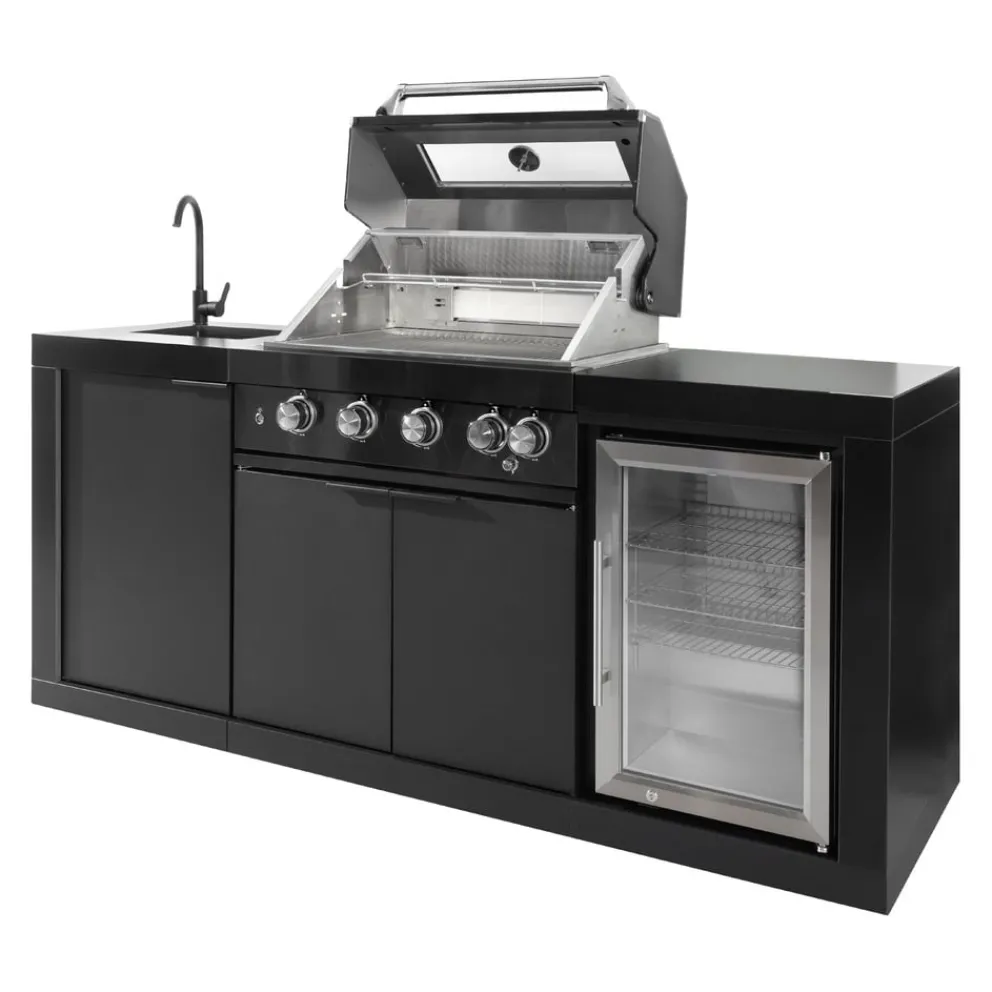 Buschbeck Outdoorküche Liverpool schwarz Discount