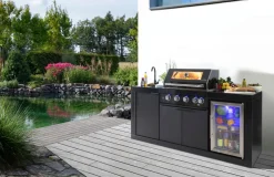 Buschbeck Outdoorküche Liverpool schwarz Discount