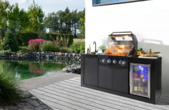 Buschbeck Outdoorküche Liverpool schwarz Discount