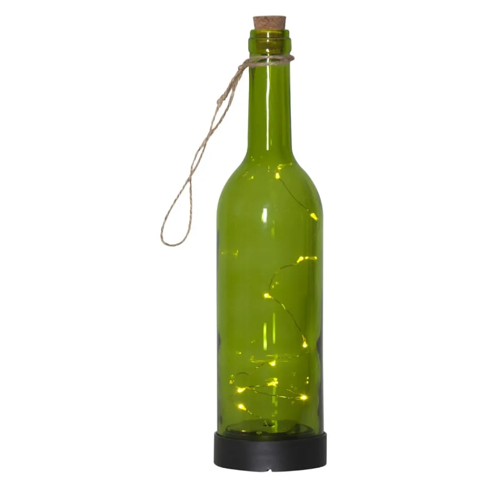 Star Trading Outdoorleuchte Bottle grün Hot