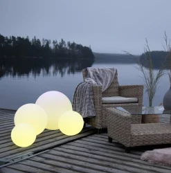 Star Trading Outdoorleuchte Twilights weiss Hot