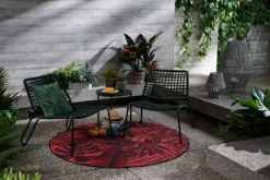 Johann Jakob Outdoor-Teppich Fenja rot Clearance