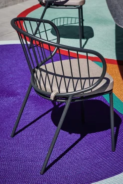 atelier pfister Outdoor-Teppich Hochwald blau