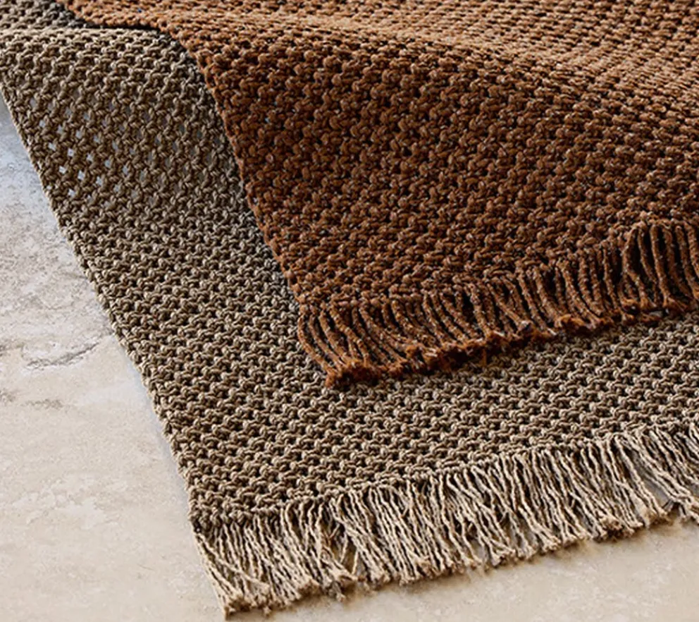 Cane-line Outdoor-Teppich Knit braun Best