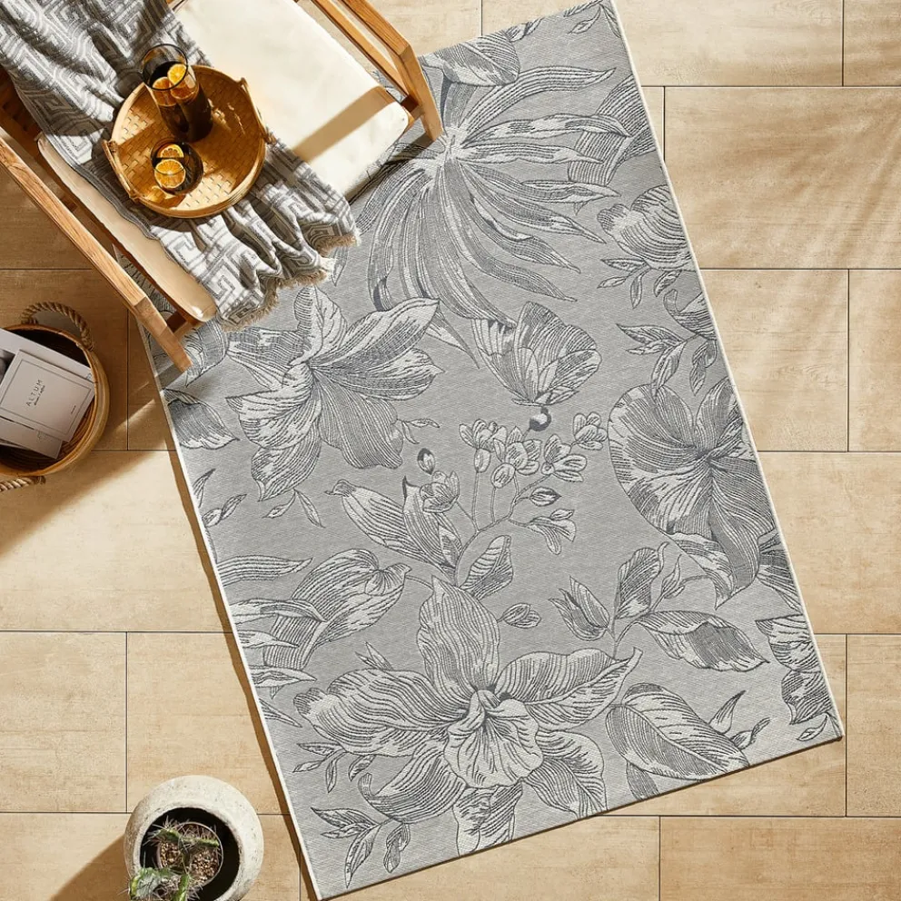 Ambia Garden Outdoor-Teppich Milano grau Hot