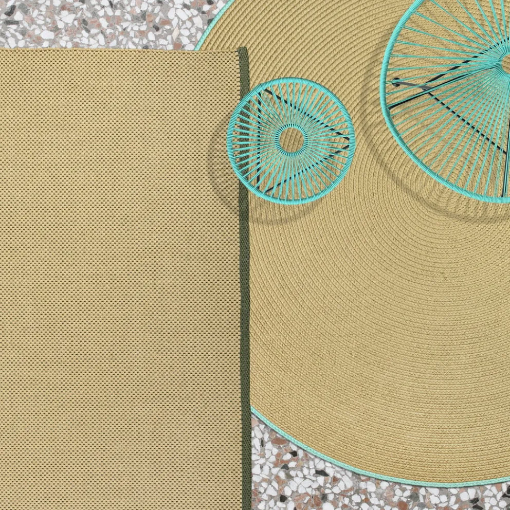 TISCA Outdoor-Teppich Ombrone beige New