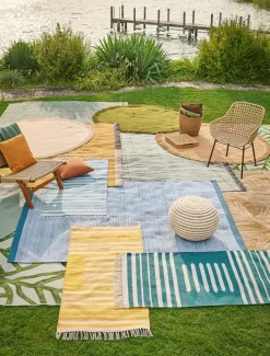 edy&liv Outdoor-Teppich Sirva gelb New