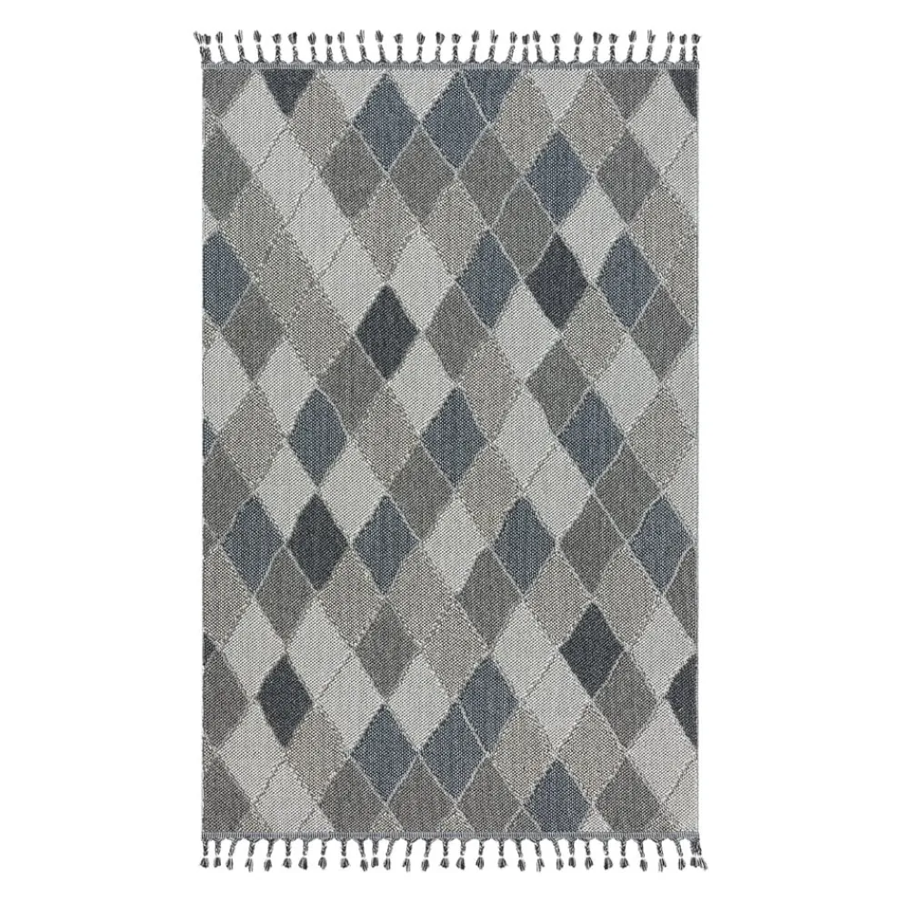 Schöner Wohnen Outdoor-Teppich Trevi graublau New
