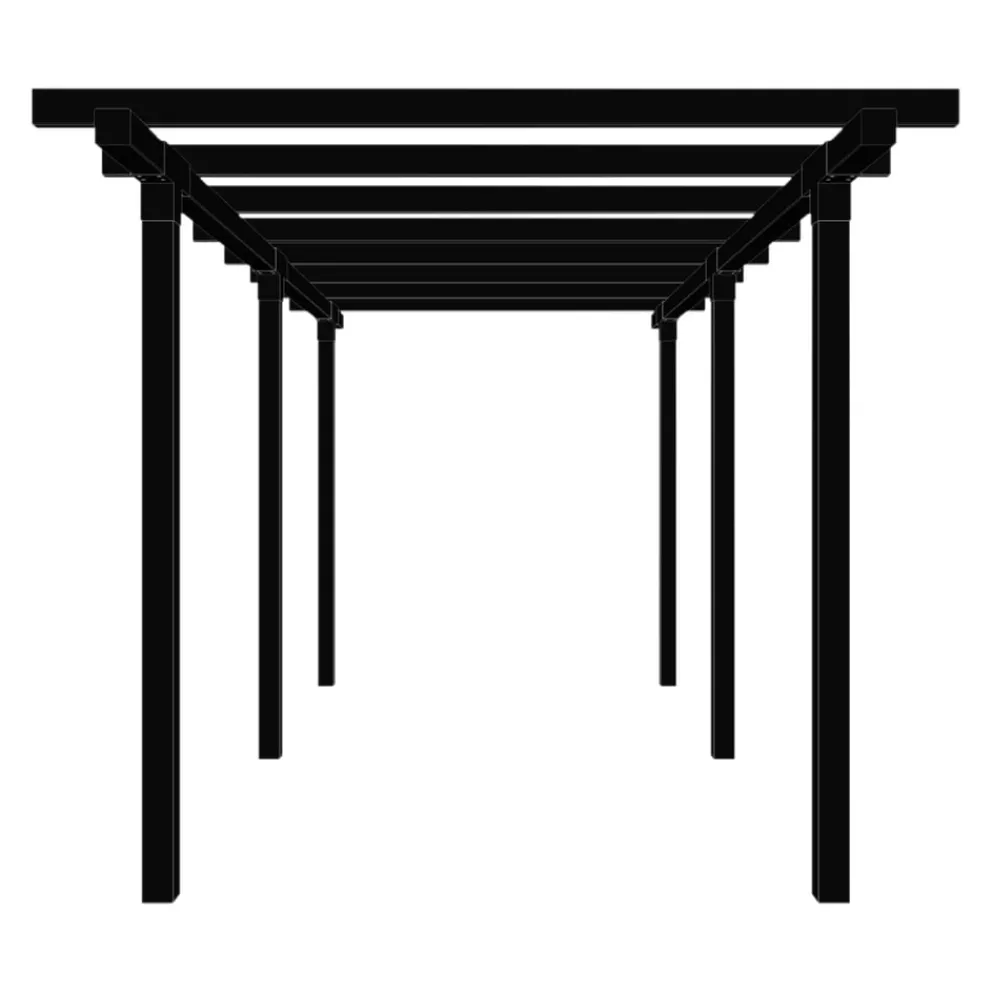 PLUS Pergola Cubic schwarz New