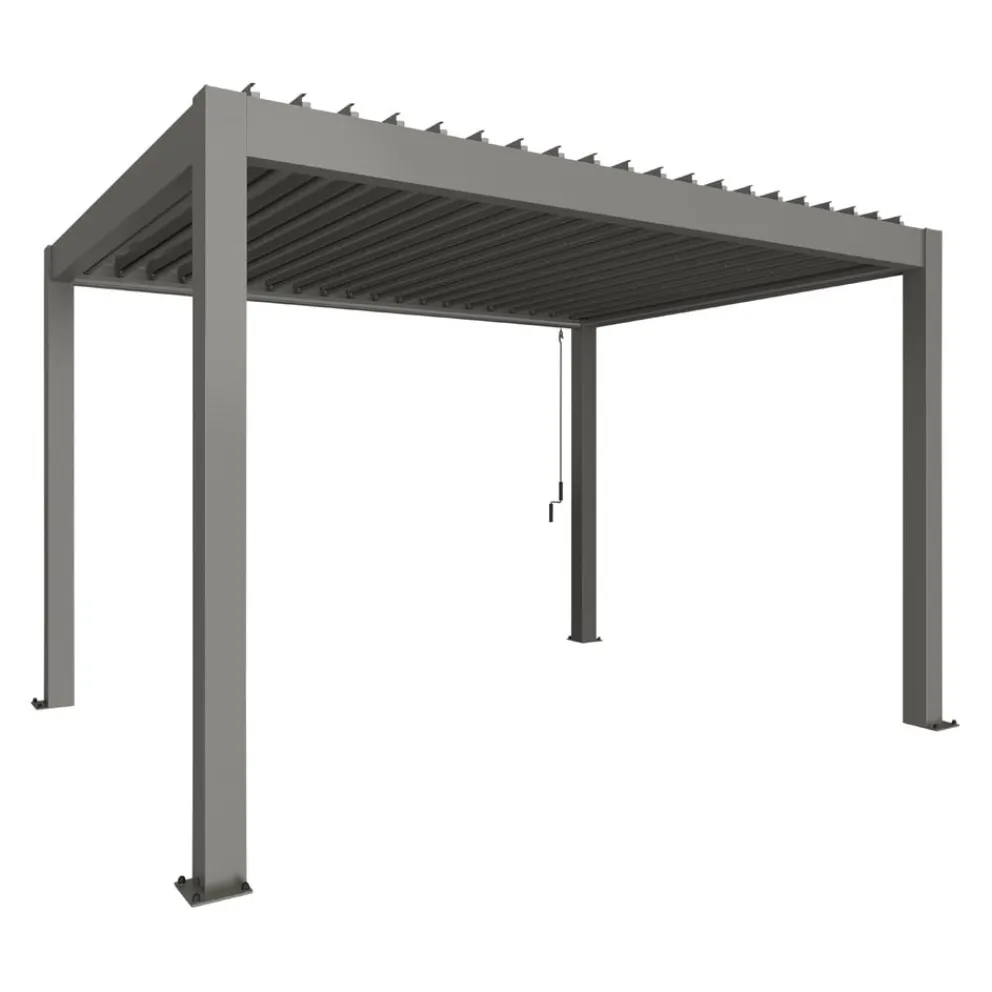 Biohort Pergola GR. 4x3 quarzgrau
