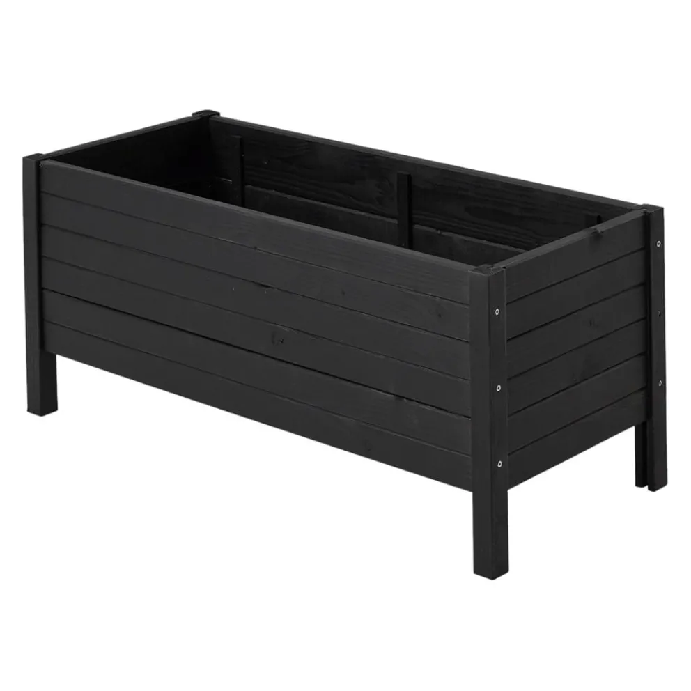 PLUS Pflanzkasten Classic schwarz Discount