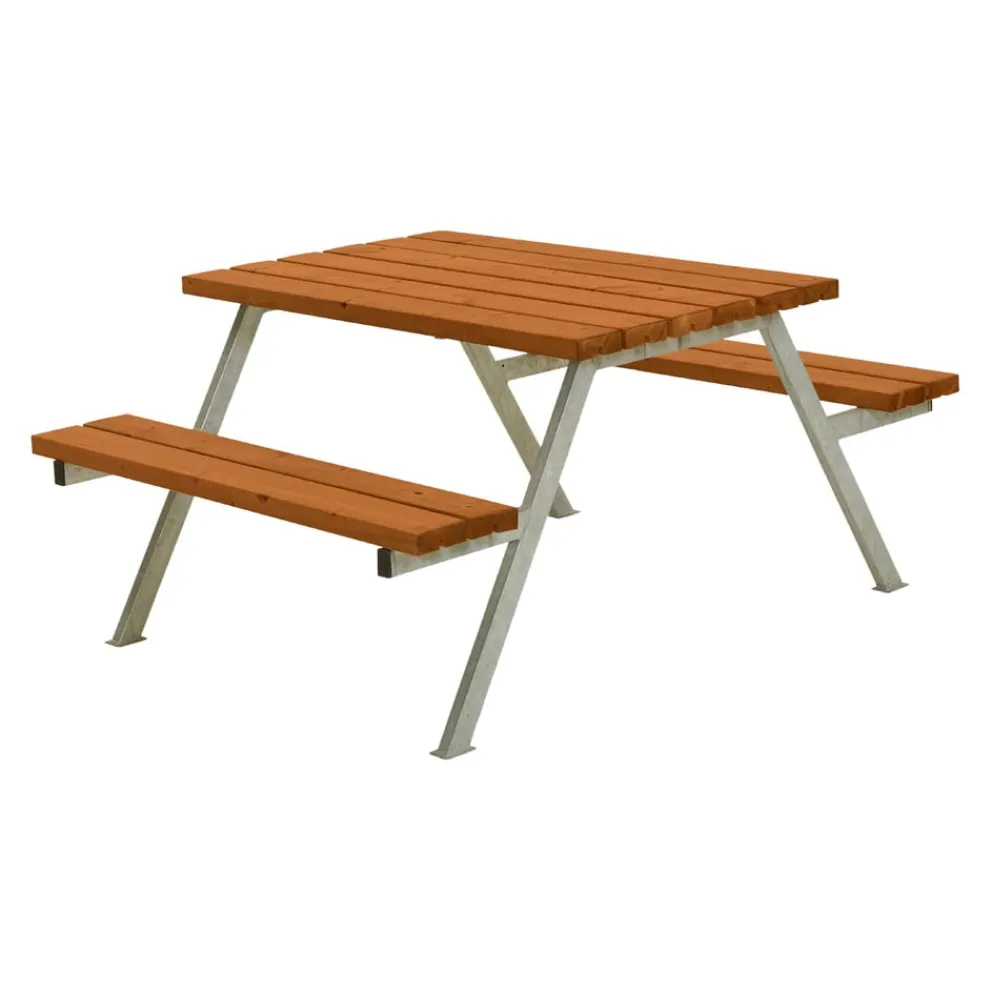 PLUS Picknicktisch Alpha teakfarbig Clearance