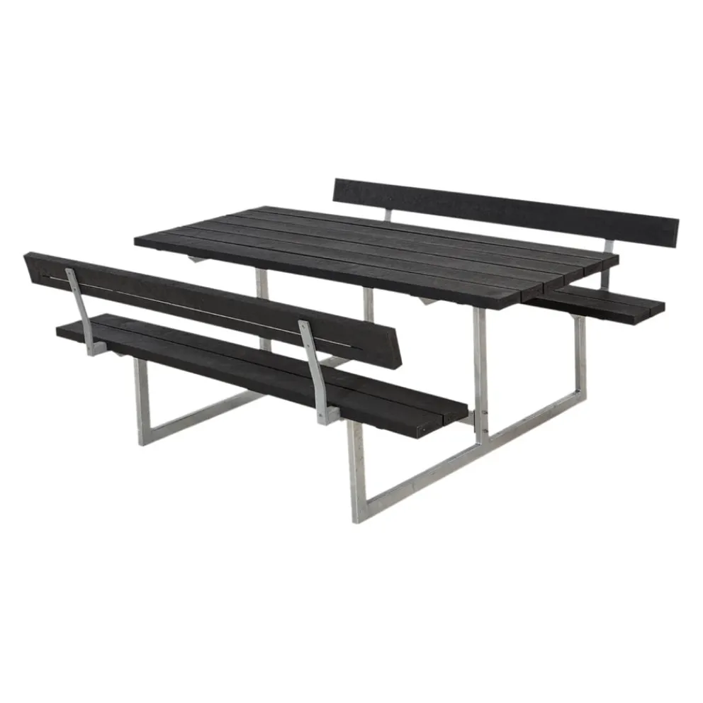 PLUS Picknicktisch Basic schwarz Discount