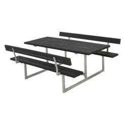 PLUS Picknicktisch Basic schwarz New