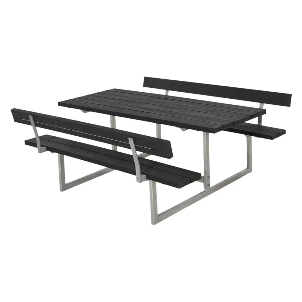 PLUS Picknicktisch Basic schwarz New