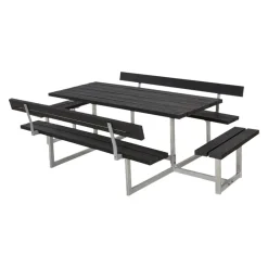 PLUS Picknicktisch Basic schwarz Best