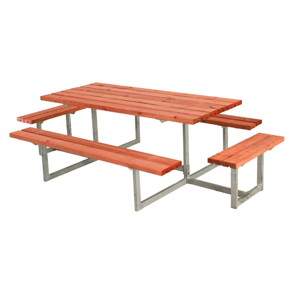 PLUS Picknicktisch Basic teakfarbig Best