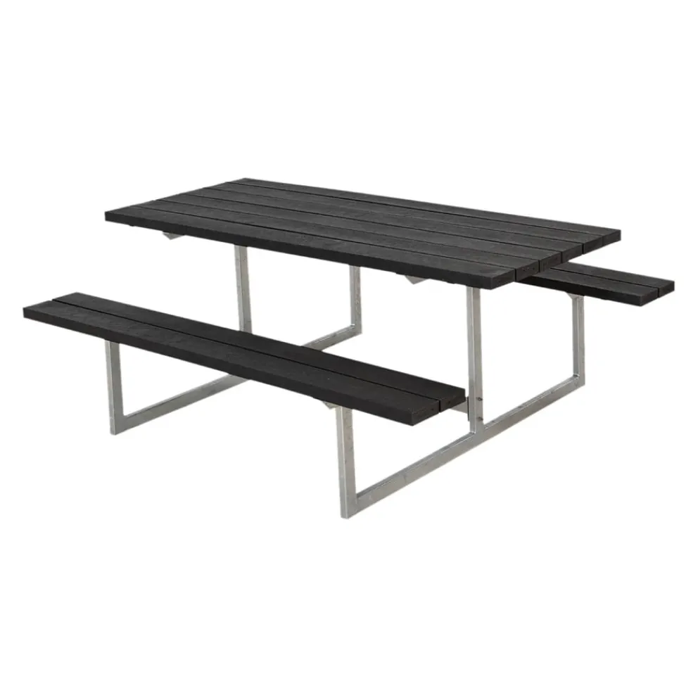 PLUS Picknicktisch Basic schwarz