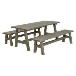 PLUS Picknicktisch Country braungrau Clearance