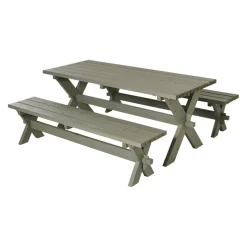 PLUS Picknicktisch Nostalgie braungrau Clearance