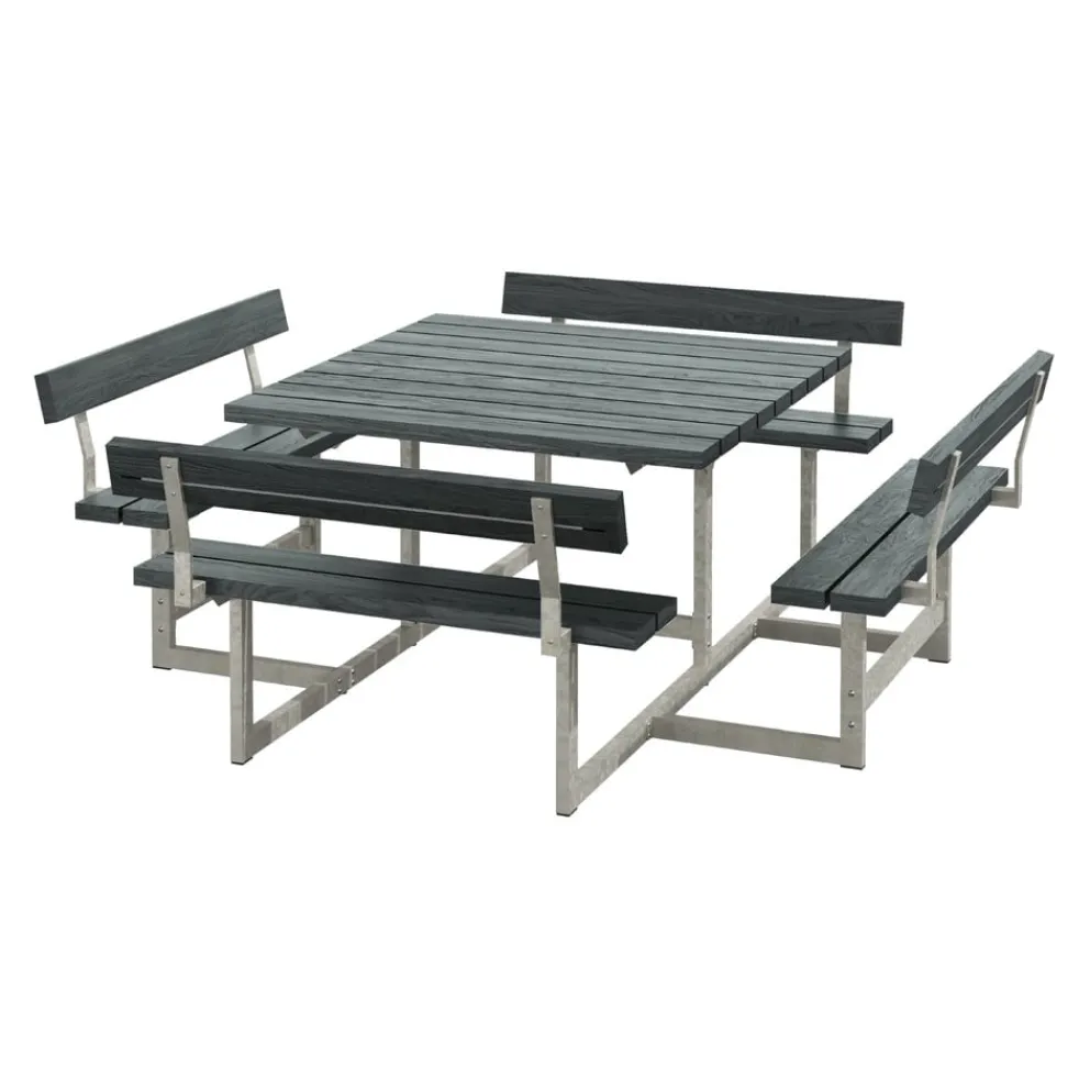 PLUS Picknicktisch Picnic grau Online