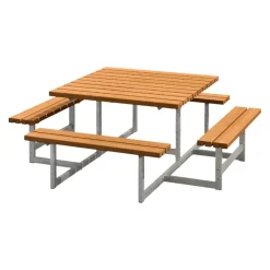 PLUS Picknicktisch Picnic teakfarbig Hot