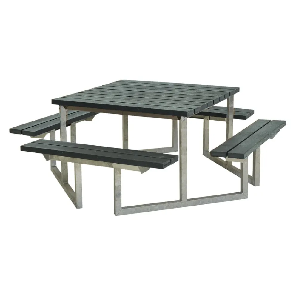 PLUS Picknicktisch Twist grau