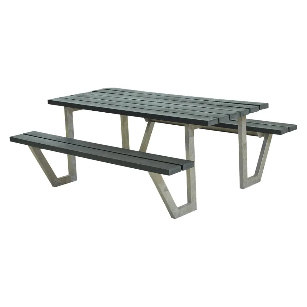 PLUS Picknicktisch Wega grau Outlet