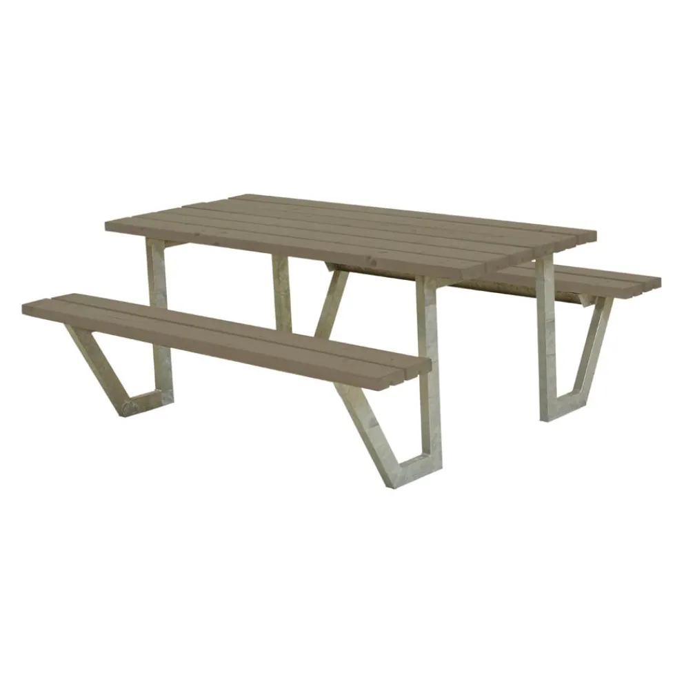 PLUS Picknicktisch Wega braungrau Online