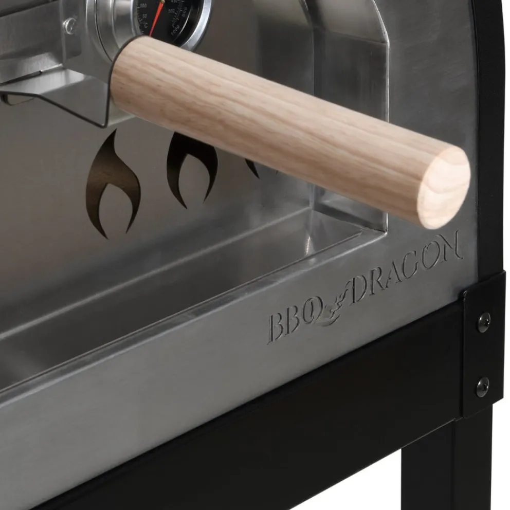 BBQ Dragon Pizzaofen All In One schwarz Best