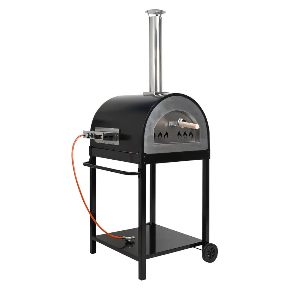 BBQ Dragon Pizzaofen All In One schwarz Best