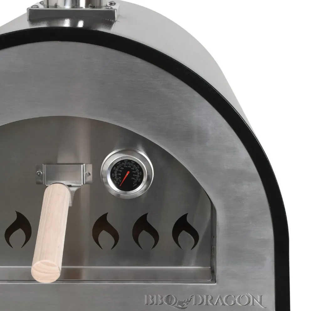 BBQ Dragon Pizzaofen Classic schwarz Best
