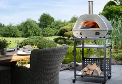 Buschbeck Pizzaofen Gr. X1 grau, silber