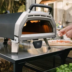 Ooni Pizzaofen Karu 16 schwarz, silber