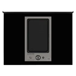 ENO Planchas Plancha Antigua Compact schwarz, silber Discount