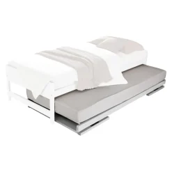 HASENA Raumsparbett Lido 10 Buche weiss deckend Discount