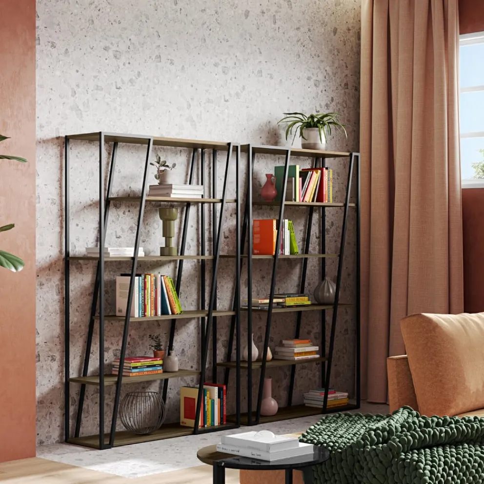 Temahome Regal Albi nussbaumfarbig, schwarz Hot