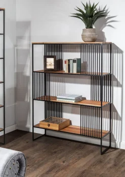 Ambia Home Regal Alvor akaziefarbig, schwarz New