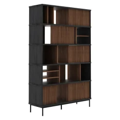 Ethnicraft Regal Oscar braun, schwarz Hot