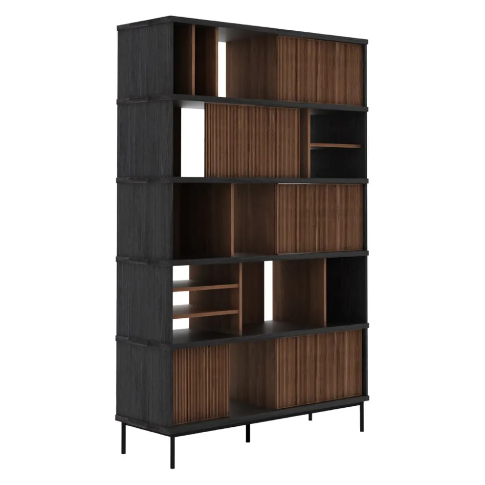 Ethnicraft Regal Oscar braun, schwarz Hot