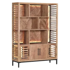 Ambia Home Regal Showcase akaziefarbig Sale