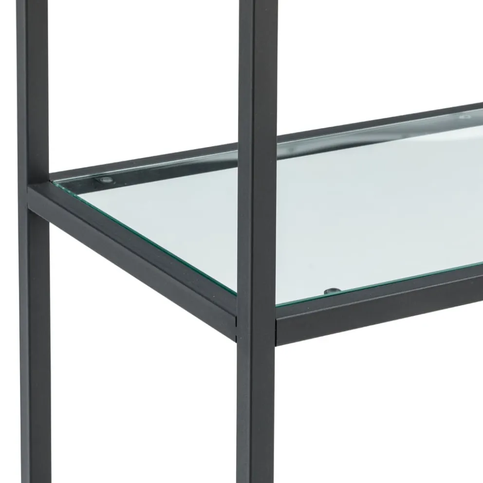 Johann Jakob Regal Smart schwarz, transparent Clearance